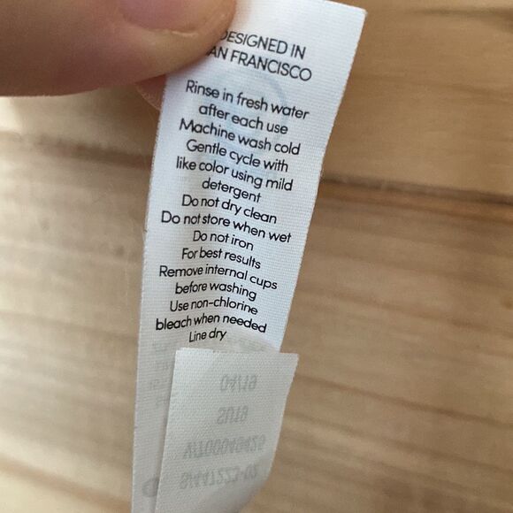 Athleta Size XSmall Aqualuxe Wide Strap Square Neck One Piece Swimsuit - Picture 11 of 12